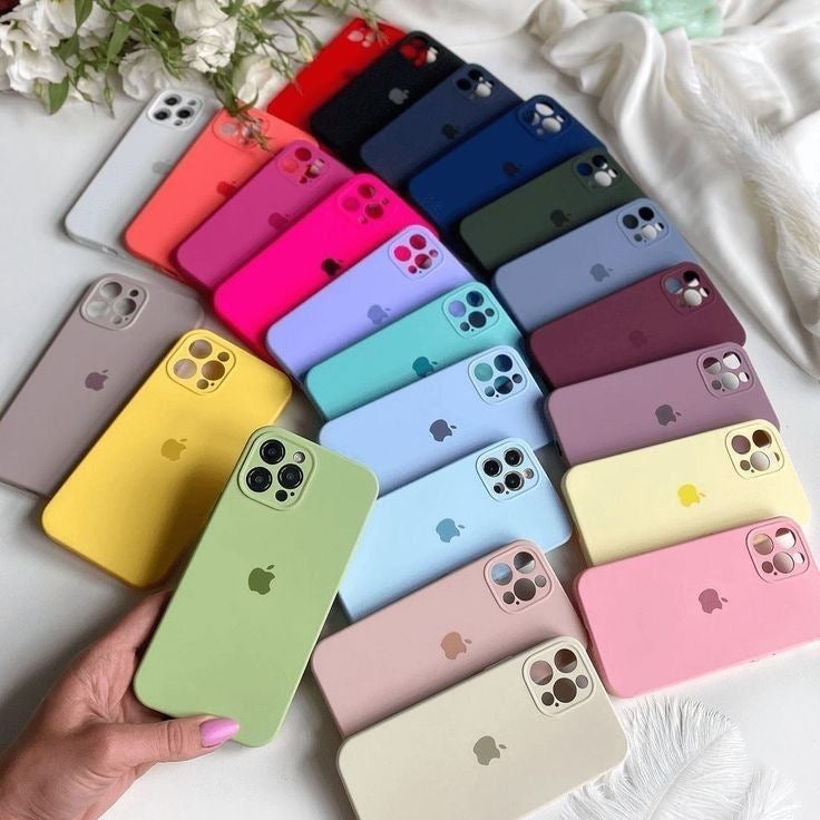 Capinha Premium Silicone Apple