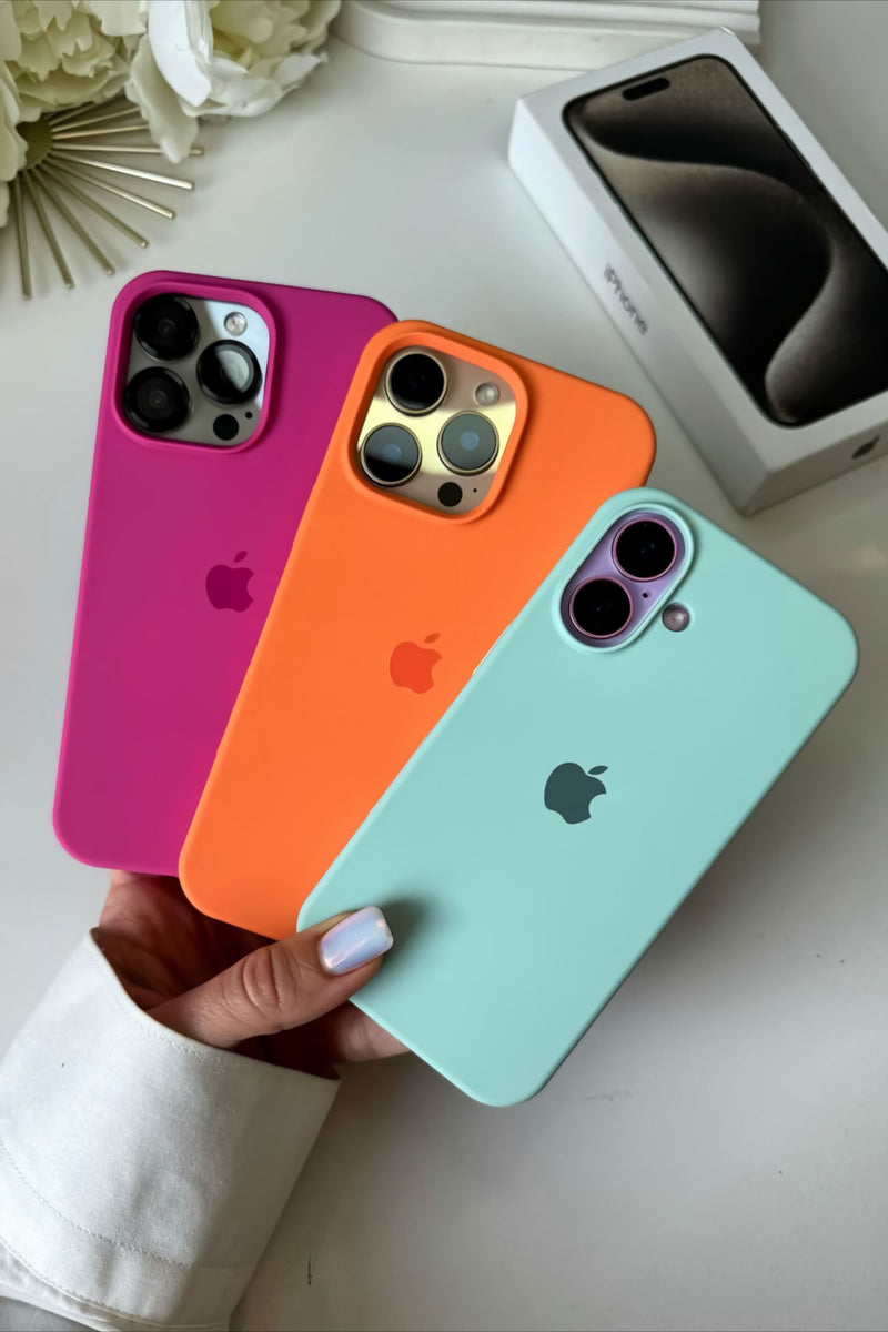 Capinha Premium Silicone Apple