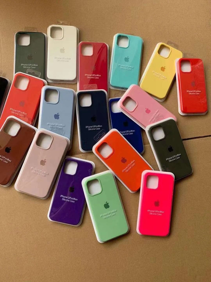 Capinha Premium Silicone Apple