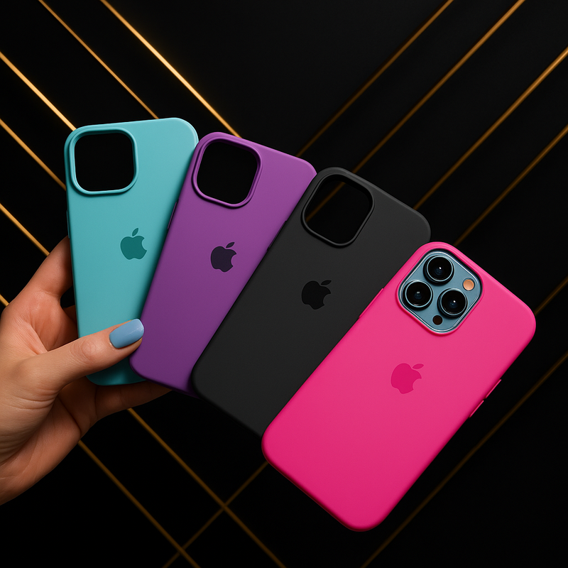 Capinha Premium Silicone Apple