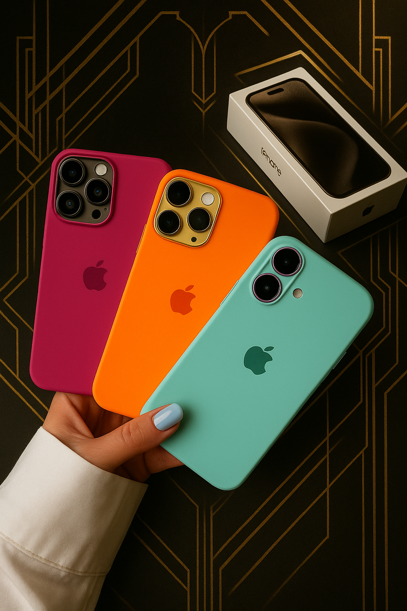 Capinha Premium Silicone Apple