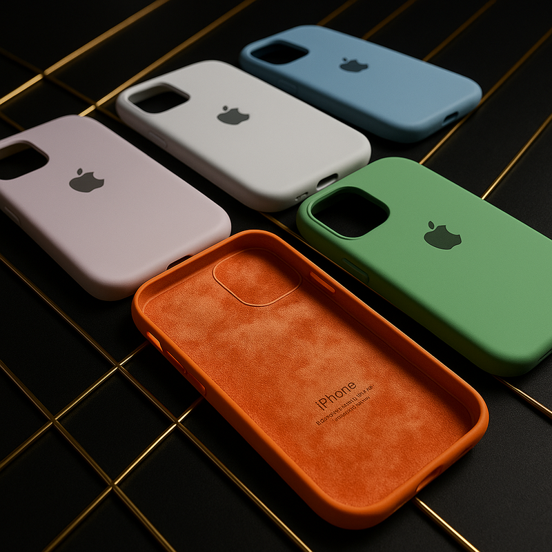 Capinha Premium Silicone Apple