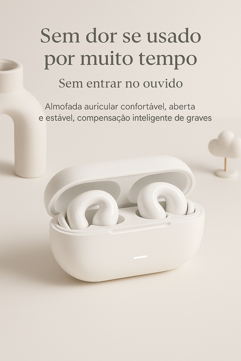Fone de Ouvido T75 Condução Óssea
