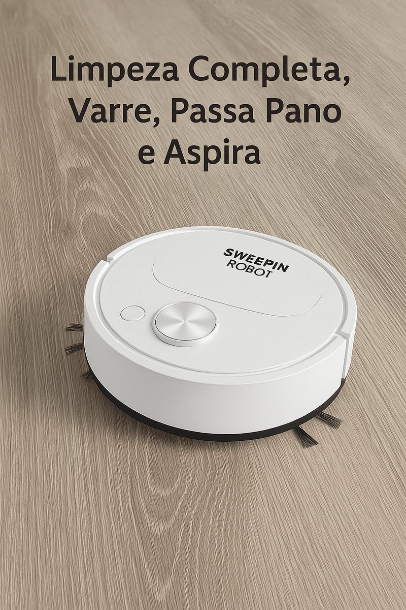 Robô Aspirador 3 em 1