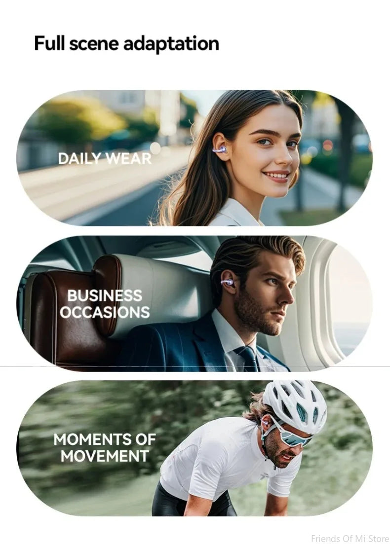 Fones Xiaomi Open-Ear Clip