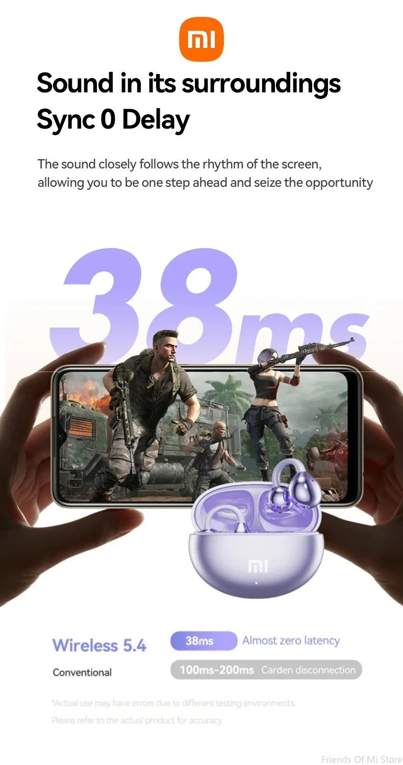 Fones Xiaomi Open-Ear Clip