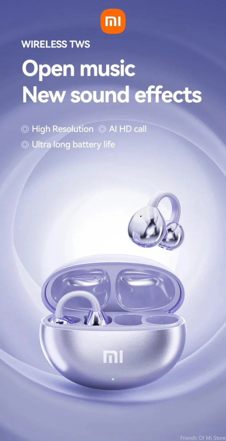 Fones Xiaomi Open-Ear Clip
