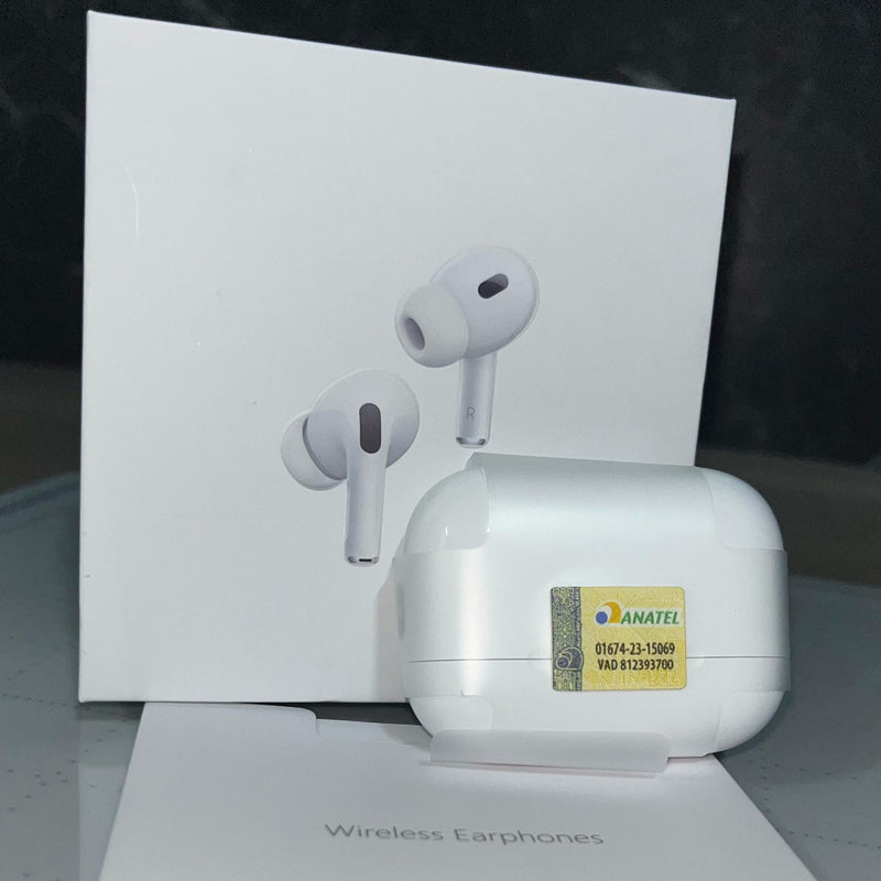 AirPods Pro 2ª Geração Tipo Apple – Qualidade e Som Imersivo | Bluetooth e Cancelamento de Ruído