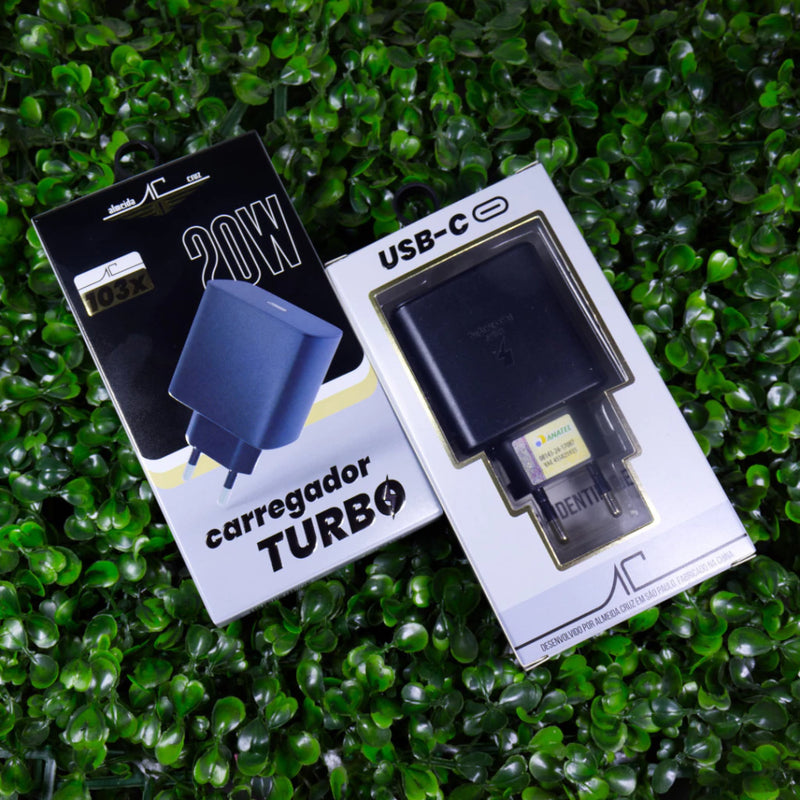 Carregador Turbo PD 20W Almeida Cruz - AC-103x